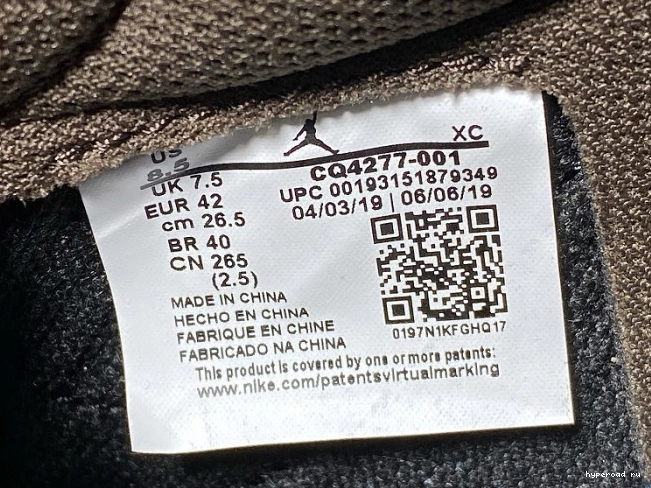 OG CQ4277-001 Low Scott SP 1 Jordan x Travis Air Mocha Dark 1019